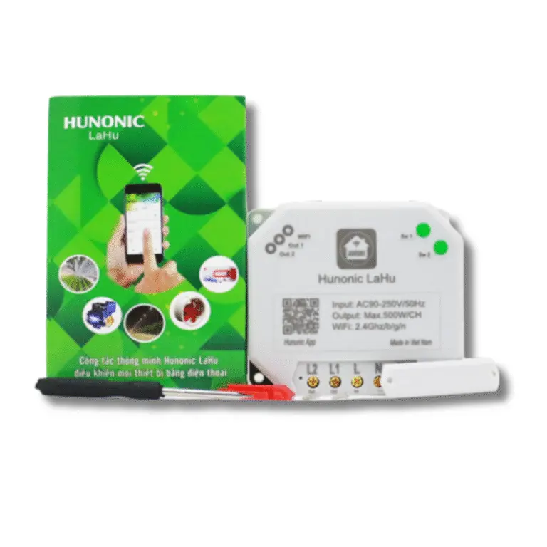 Công tắc thông minh Hunonic Lahu 4 kênh